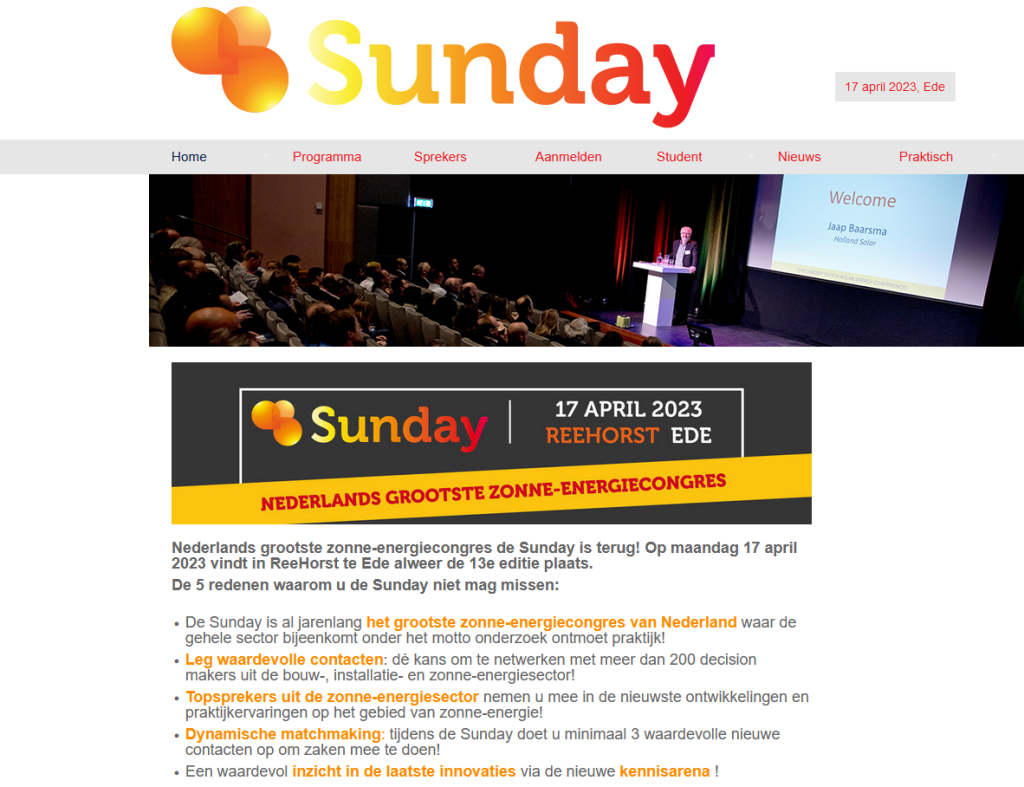 Emmett Green bij Sunday congres over congestie, CBC, cable pooling en GDS