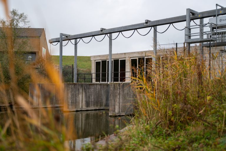 poldergemaal van het Waterschap Scheldestromen