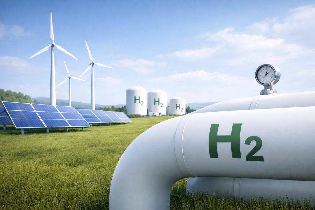 groene waterstof energielandschap